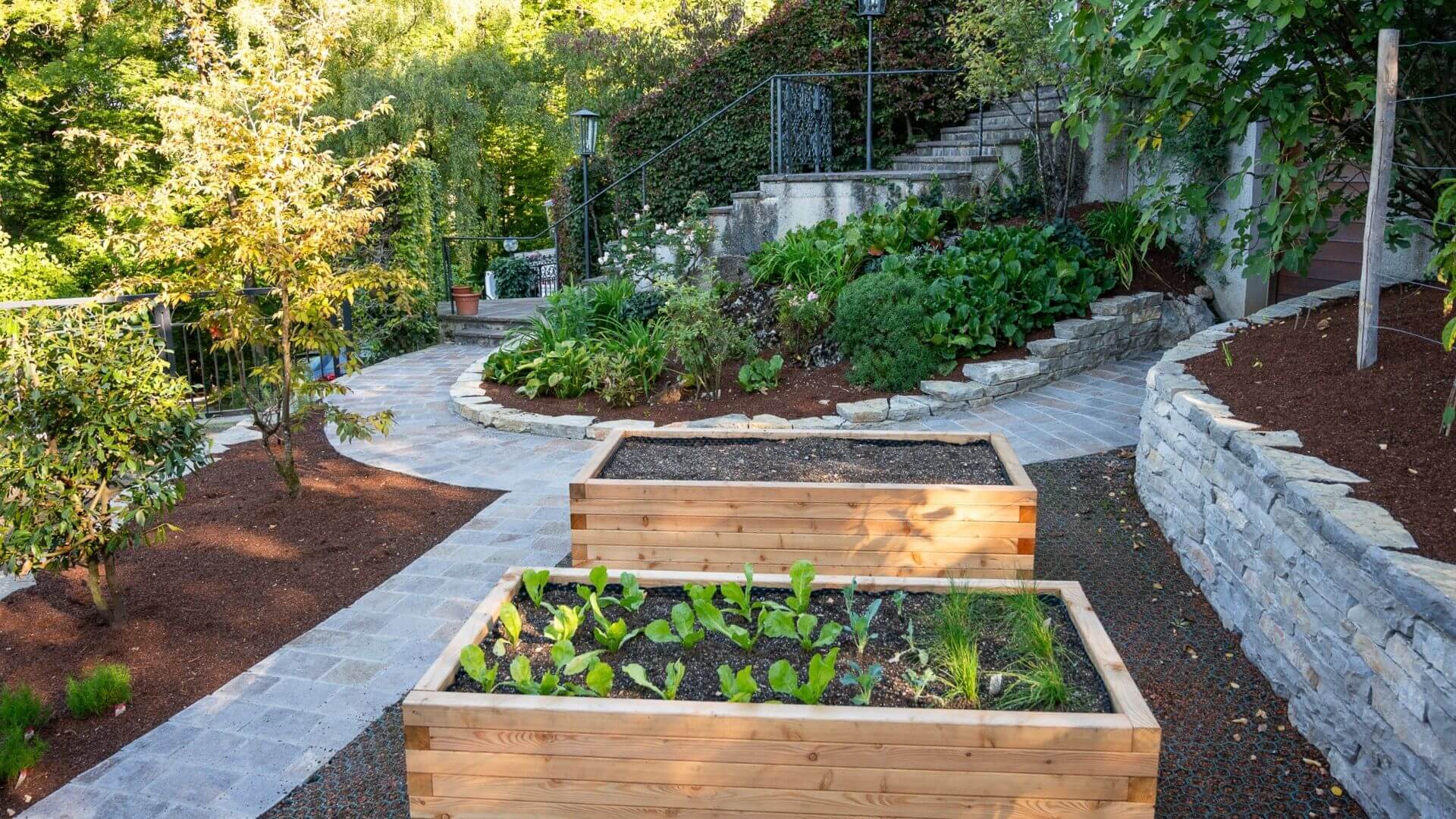 Familie Mu Gartengestaltung Grieskirchen